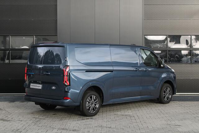 Ford TRANSIT CUSTOM E-Transit 340 L2H1 Limited 218pk - 2x Schuif - LED - 360 Camera - B&O - ACC - Navi - Stoel/Stuurverwarming - Rijklaar