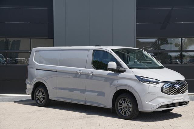 Ford TRANSIT CUSTOM E-Transit 340 L2H1 Limited 71 kWh 218pk - 2x Schuifdeur - AGR Bestuurdersstoel - ACC - B&O - Navi - Stoel/Stuurverwarming - 360 Camera - Blindspot - Rijklaar