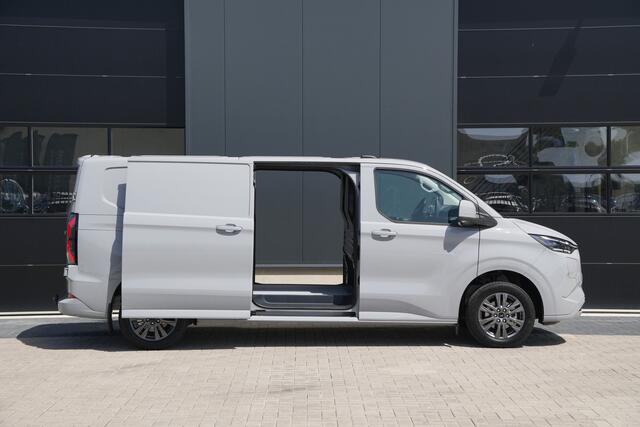 Ford TRANSIT CUSTOM E-Transit 340 L2H1 Limited 71 kWh 218pk - 2x Schuifdeur - AGR Bestuurdersstoel - ACC - B&O - Navi - Stoel/Stuurverwarming - 360 Camera - Blindspot - Rijklaar