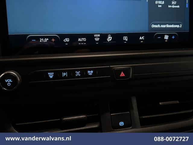 Ford TRANSIT CUSTOM 2.0 TDCI 136pk L2H1 Euro6 Airco | Camera | LED | Apple Carplay | Cruisecontrol Android Auto, Verwarmde voorruit, Parkeersensoren, Bijrijdersbank