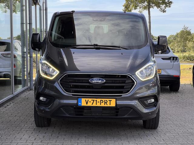 Ford TRANSIT CUSTOM 320 2.0 TDCI L2H1 Limited DC | 125.000 KM | Betimmerde Laadruimte | Navigatie | Adaptieve Cruise Control | Stoelverwarming |
