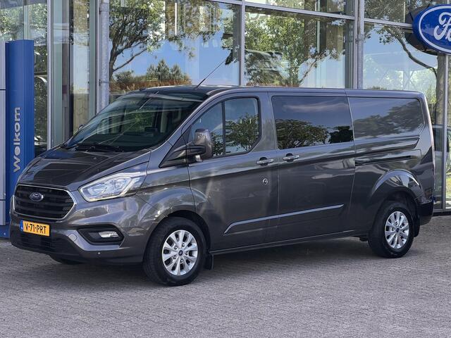Ford TRANSIT CUSTOM 320 2.0 TDCI L2H1 Limited DC | 125.000 KM | Betimmerde Laadruimte | Navigatie | Adaptieve Cruise Control | Stoelverwarming |