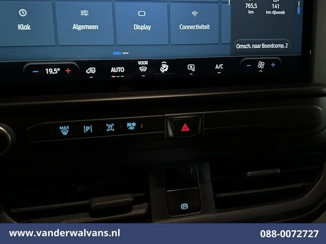 Ford TRANSIT CUSTOM 2.0 TDCI 136pk L2H1 Euro6 Airco | Camera | Apple Carplay | LED | Cruisecontrol | Leder Android Auto, Verwarmde voorruit, Parkeersensoren, Bijrijdersbank