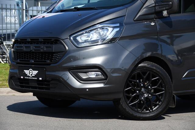 Ford TRANSIT CUSTOM 300 2.0 TDCI L1H1 Limited DC PB Edition Camera, Cruise, Carplay, LED, Leder, 2 x Schuifdeur, Stoelverwarming, Sensoren, Automaat, Uniek!