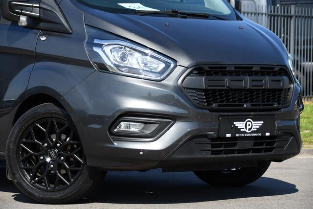 Ford TRANSIT CUSTOM 300 2.0 TDCI L1H1 Limited DC PB Edition Camera, Cruise, Carplay, LED, Leder, 2 x Schuifdeur, Stoelverwarming, Sensoren, Automaat, Uniek!