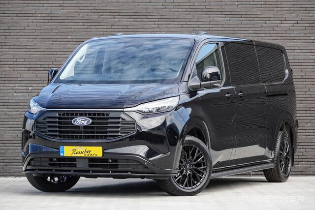Ford TRANSIT CUSTOM L2H1 2.5PHEV 233Pk Aut. | Limited | Plug-In Hybrid | 360° Camera | 2x Schuifdeur | Spoilerpack | 19'' | Agate Black