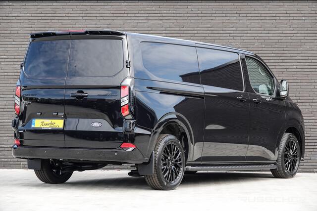 Ford TRANSIT CUSTOM L2H1 2.5PHEV 233Pk Aut. | Limited | Plug-In Hybrid | 360° Camera | 2x Schuifdeur | Spoilerpack | 19'' | Agate Black