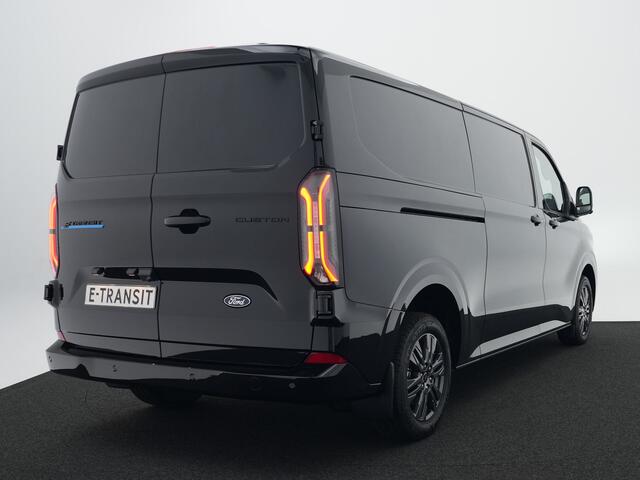 Ford TRANSIT CUSTOM E-Transit 340 L2H1 Limited 71 kWh 360 graden camera | Stoelverwarming | Navigatie |