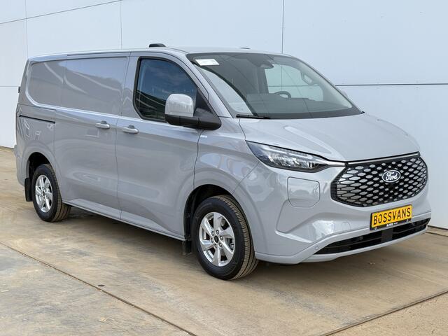 Ford TRANSIT CUSTOM e-Transit 65 kWh 218PK Elektrisch 344km WLTP 2300kg Trekvermogen BEV Snelladen Stoelverwarming LED Cruise Control Camera Carplay Parkeersensoren v+a