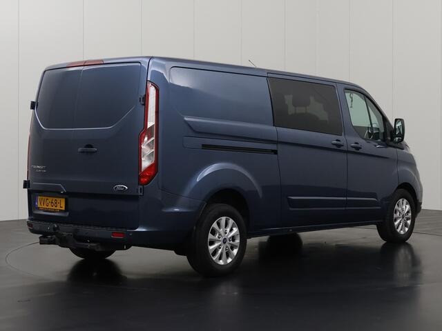 Ford TRANSIT CUSTOM 2.0TDCI 130PK Lang Limited Dubbele Cabine | Multimedia | Navigatie | Camera | Trekhaak