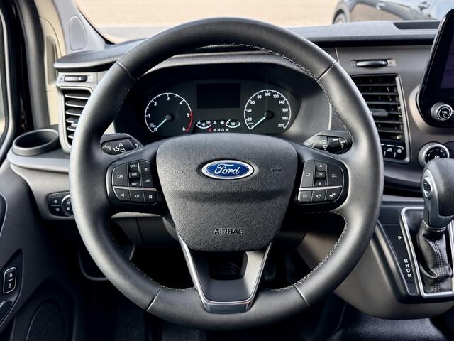 Ford TRANSIT CUSTOM 340 2.0 TDCI L2H1 130PK Standkachel Trekhaak Camera Leder Stoelverwarming