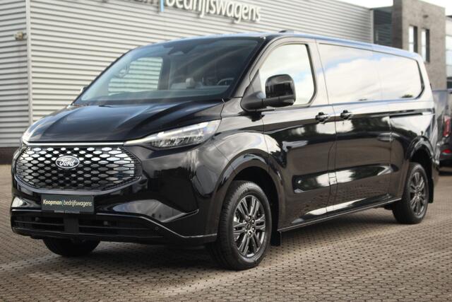Ford TRANSIT CUSTOM E-Transit 340 L2H1 Limited | 71 kWh | 160kW/218pk | L+R Schuifdeur | Pro Power | Driver Assist | 360° Camera | Adap. Cruise | Lease 771,- p/m