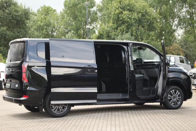 Ford TRANSIT CUSTOM E-Transit 340 L2H1 Limited | 71 kWh | 160kW/218pk | L+R Schuifdeur | Pro Power | Driver Assist | 360° Camera | Adap. Cruise | Lease 771,- p/m