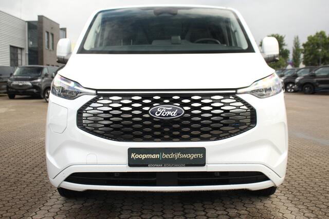 Ford TRANSIT CUSTOM E-Transit 340 L2H1 Limited | 71 kWh | 160kW/218pk | L+R Schuifdeur | Pro Power | Driver Assist | 360° Camera | Adap. Cruise | Lease 753,- p/m