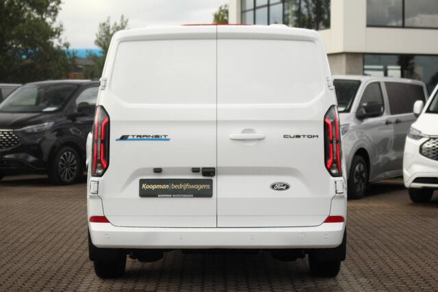 Ford TRANSIT CUSTOM E-Transit 340 L2H1 Limited | 71 kWh | 160kW/218pk | L+R Schuifdeur | Pro Power | Driver Assist | 360° Camera | Adap. Cruise | Lease 753,- p/m