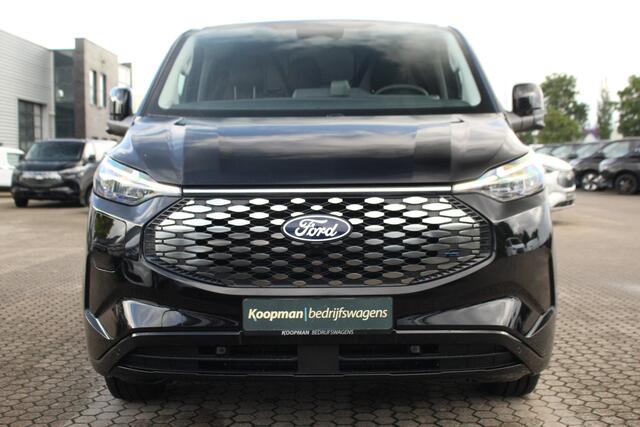 Ford TRANSIT CUSTOM E-Transit 340 L2H1 Limited | 71 kWh | 160kW/218pk | L+R Schuifdeur | Pro Power | Driver Assist | 360° Camera | Adap. Cruise | Lease 771,- p/m