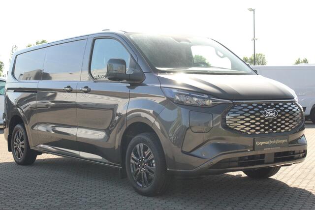 Ford TRANSIT CUSTOM E-Transit 340 L2H1 Limited | 71 kWh | 160kW/218pk | L+R Schuifdeur | Pro Power | Driver Assist | 360° Camera | Adap. Cruise | Lease 771,- p/m