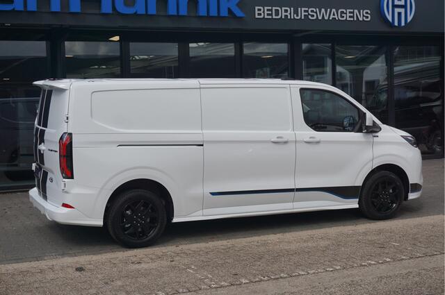 Ford TRANSIT CUSTOM 340L 218PK 71KWH Sport AUT Elektrisch Apple CP/Android A, Cam, 17" LM, 2x Schuifdeur!! NR. P02*