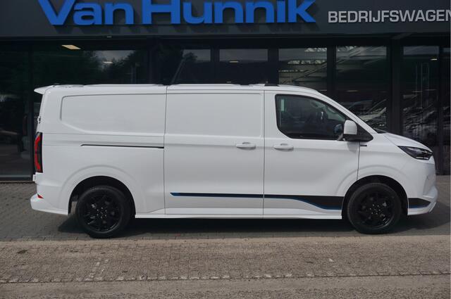 Ford TRANSIT CUSTOM 340L 218PK 71KWH Sport AUT Elektrisch Apple CP/Android A, Cam, 17" LM, 2x Schuifdeur!! NR. P02*