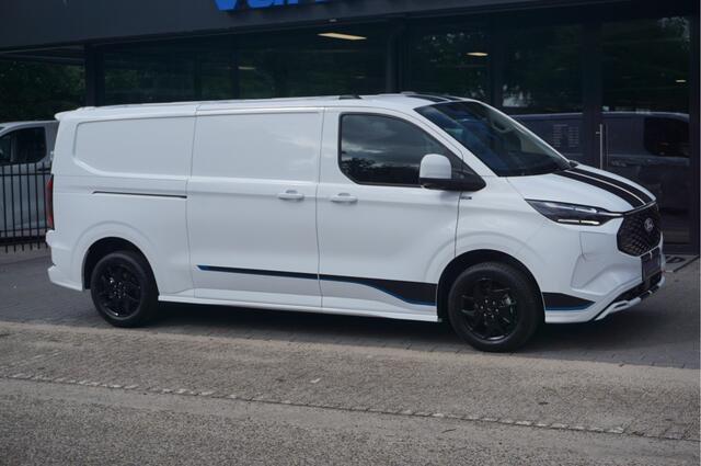 Ford TRANSIT CUSTOM 340L 218PK 71KWH Sport AUT Elektrisch Apple CP/Android A, Cam, 17" LM, 2x Schuifdeur!! NR. P02*
