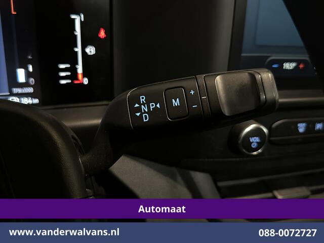 Ford TRANSIT CUSTOM 2.0 TDCI 136pk Automaat L1H1 Euro6 Airco | Camera | Apple Carplay | LED | Cruisecontrol 2740kg Trekhaak, Android Auto, Verwarmde voorruit, Parkeersensoren, Bijrijdersbank