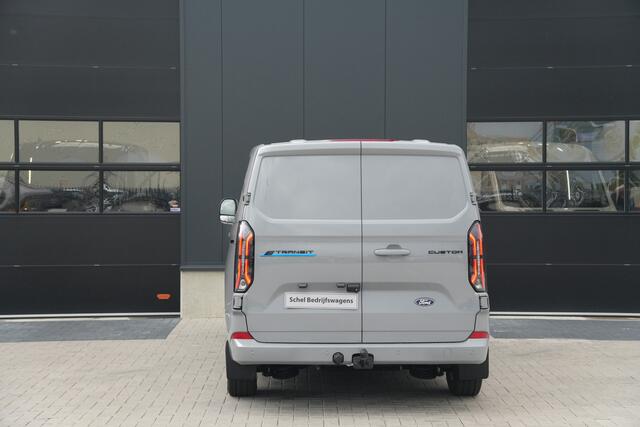 Ford TRANSIT CUSTOM E-Transit 320 L1H1 Limited 71 kWh 218pk - 2x Schuifdeur - Trekhaak - ProPower - Camera - Carplay - Rijklaar