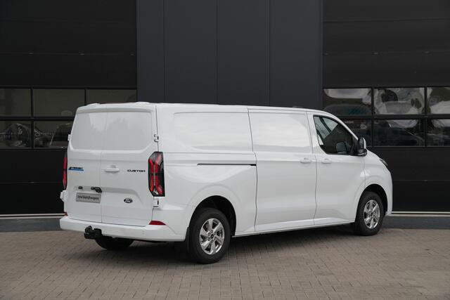 Ford TRANSIT CUSTOM E-Transit 340 L2H1 Limited 71 kWh 218pk - 2x Schuifdeur - Trekhaak - Carplay - Camera - Carplay - Rijklaar