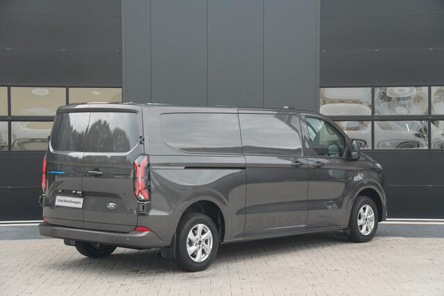 Ford TRANSIT CUSTOM E-Transit 340 L2H1 Limited 71 kWh 218pk - Carplay - Camera - Stoel-stuurverwarming - Rijklaar