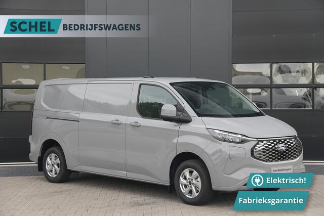 Ford TRANSIT CUSTOM E-Transit 340 L2H1 Limited 71 kWh 218pk - Carplay - Camera - Stoel-stuurverwarming - Rijklaar