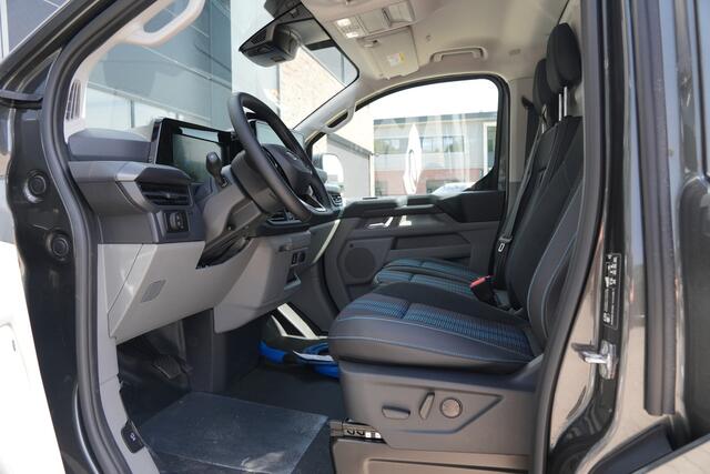 Ford TRANSIT CUSTOM E-Transit 340 L2H1 Sport 71 kWh 218pk - 2x Schuif - ACC - B&O - Navi - Stoel/Stuurverwarming - 360 Camera - Trekhaak - Rijklaar