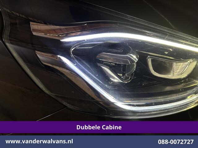 Ford TRANSIT CUSTOM 2.0 TDCI 170pk Automaat L2H1 Dubbele Cabine Limited Euro6 Airco | 5-Zits| Camera | Navigatie | Xenon | Apple Carplay Adaptieve Cruisecontrol, Trekhaak, LM Velgen, Stoelverwarming, Verwarmde Voorruit, Leder Bekleding, Parkeersensoren