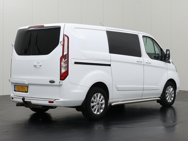 Ford TRANSIT CUSTOM 2.0TDCI 130PK Automaat Limited | Navigatie | Camera | Multimedia | 3-Zits | Airco | Cruise | Trekhaak