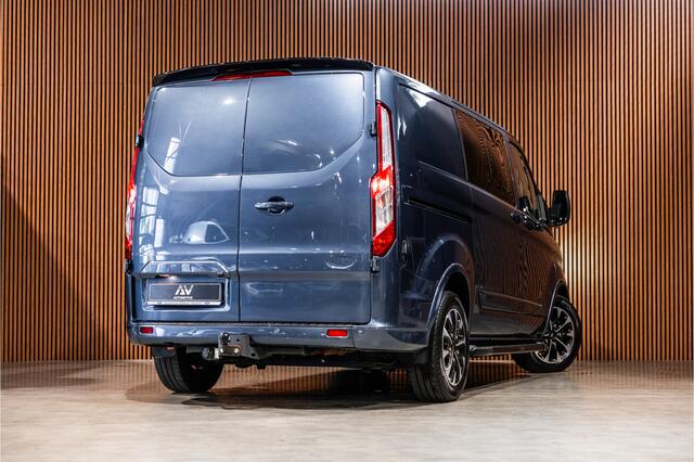 Ford TRANSIT CUSTOM 2.0 TDCI 185 PK Sport | Marge | BPM & BTW Vrij | ACC | Bi-Xenon | Camera | Navigatie | CarPlay | DAB | Trekhaak | Cruise control | Nieuwe APK