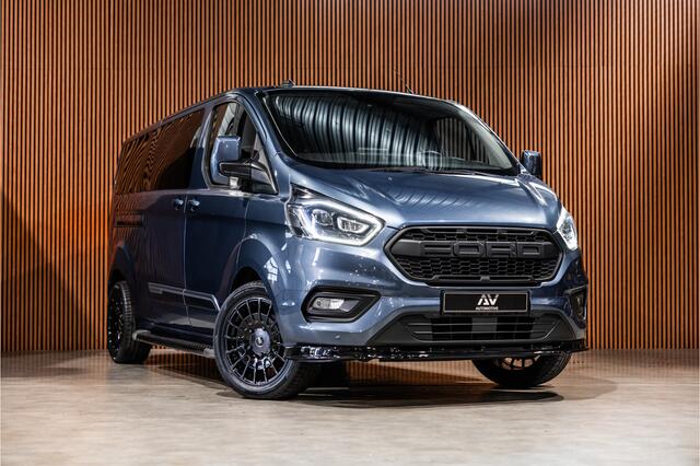 Ford TRANSIT CUSTOM 320 2.0 TDCI L2H1 Platinum Edition DC | Bi-Xenon | Navigatie | CarPlay | Camera | Lederen bekleding | Stoelverwarming | L+R Schuifdeur | DAB | Dubbel cabine | Nieuwe APK | Euro 6