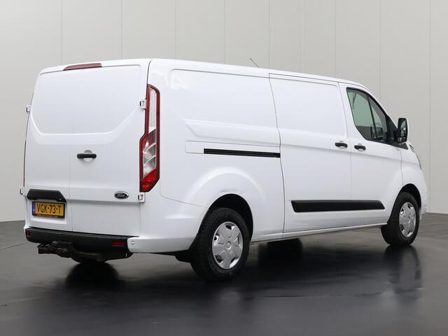 Ford TRANSIT CUSTOM 2.0TDCI Lang Achterdeuren | Multimedia | Camera | 3-Zits | Airco | Trekhaak