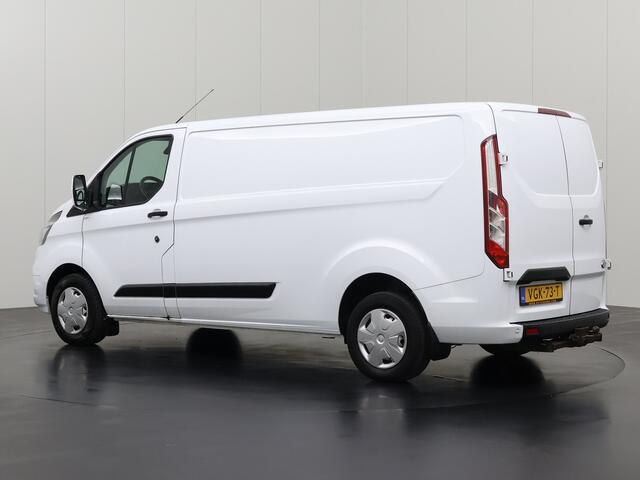 Ford TRANSIT CUSTOM 2.0TDCI Lang Achterdeuren | Multimedia | Camera | 3-Zits | Airco | Trekhaak