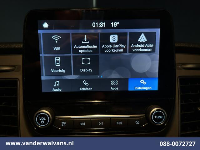 Ford TRANSIT CUSTOM 2.0 TDCI L1H1 Euro6 Airco | Camera | Imperiaal | Apple Carplay | LED | Cruisecontrol Android Auto, Verwarmde voorruit, 2500kg Trekhaak, Parkeersensoren, Bijrijdersbank