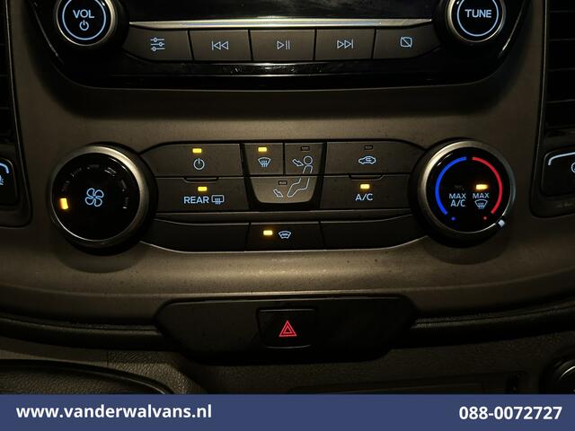 Ford TRANSIT CUSTOM 2.0 TDCI L1H1 Euro6 Airco | Camera | Imperiaal | Apple Carplay | LED | Cruisecontrol Android Auto, Verwarmde voorruit, 2500kg Trekhaak, Parkeersensoren, Bijrijdersbank