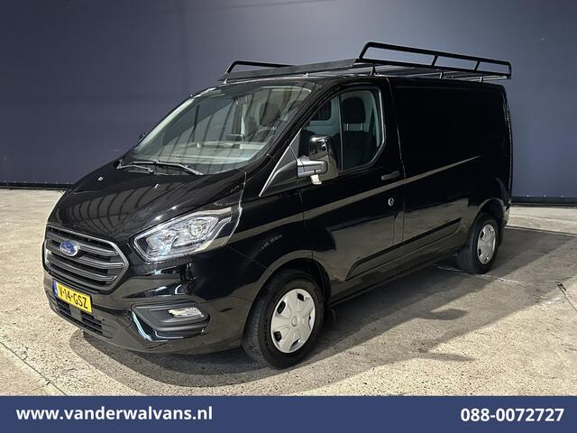 Ford TRANSIT CUSTOM 2.0 TDCI L1H1 Euro6 Airco | Camera | Imperiaal | Apple Carplay | LED | Cruisecontrol Android Auto, Verwarmde voorruit, 2500kg Trekhaak, Parkeersensoren, Bijrijdersbank