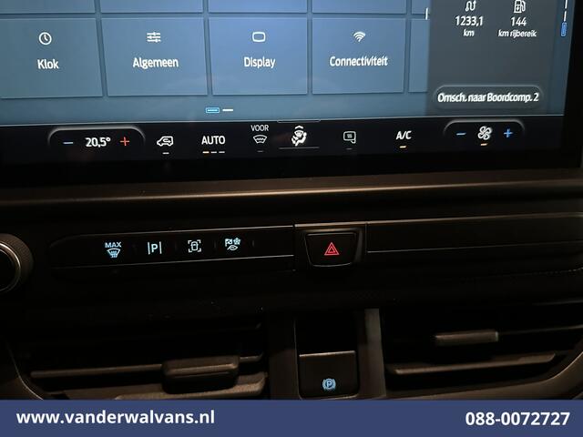 Ford TRANSIT CUSTOM 2.0 TDCI 136pk L2H1 Euro6 Airco | Camera | LED | Cruisecontrol Verwarmde voorruit, Parkeersensoren, Bijrijdersbank, 2740kg trekvermogen