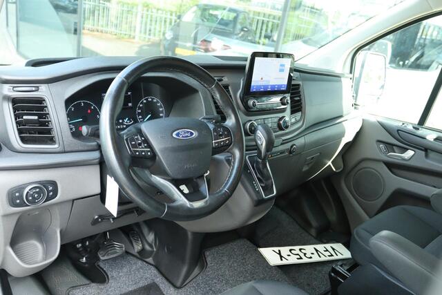 Ford TRANSIT CUSTOM 300 2.0 TDCI L1H1 AUT. *MARGE* | 2 SCHUIFDEUREN | TREKHAAK | CAMERA | CARPLAY | CRUISE | STOELVERWARMING