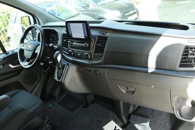 Ford TRANSIT CUSTOM 300 2.0 TDCI L1H1 AUT. *MARGE* | 2 SCHUIFDEUREN | TREKHAAK | CAMERA | CARPLAY | CRUISE | STOELVERWARMING