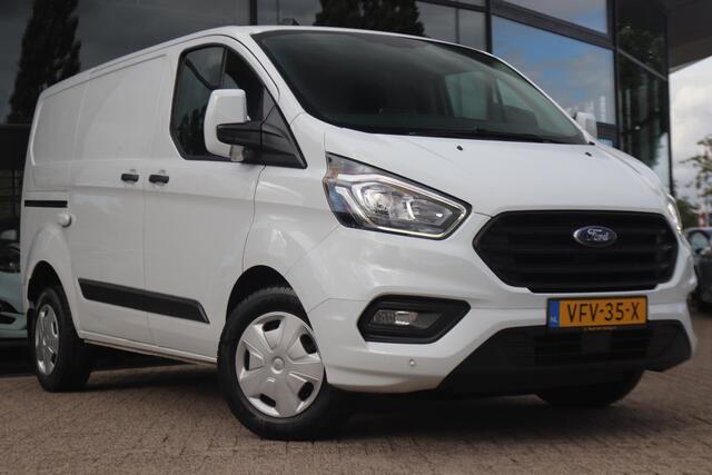 Ford TRANSIT CUSTOM 300 2.0 TDCI L1H1 AUT. *MARGE* | 2 SCHUIFDEUREN | TREKHAAK | CAMERA | CARPLAY | CRUISE | STOELVERWARMING
