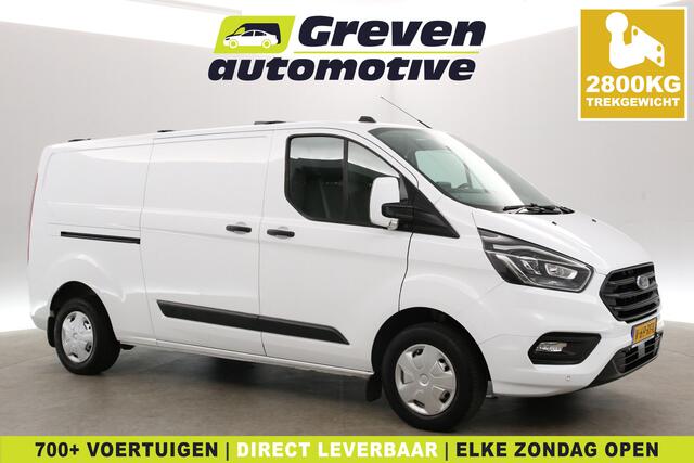 Ford TRANSIT CUSTOM 2.0 TDCI L2H1 | Airco | Camera | Cruise | 3 Zits | 2800kg Trekgew. | Trekhaak | Carplay | Parkeersens.