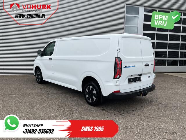 Ford TRANSIT CUSTOM E-Transit 340 L2 Trend 71 kWh 380 km WLTP LED/ Standkachel/ Stoelverw./ Carplay/ Camera/ PDC/ Climate/ Cruise/ Trekhaak