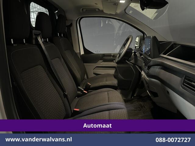 Ford TRANSIT CUSTOM 2.0 TDCI 136pk Automaat L1H1 Euro6 Airco | Camera | LED | Apple Carplay | Cruisecontrol | 2740kg Trekhaak Android Auto, Verwarmde voorruit, Parkeersensoren, Bijrijdersbank