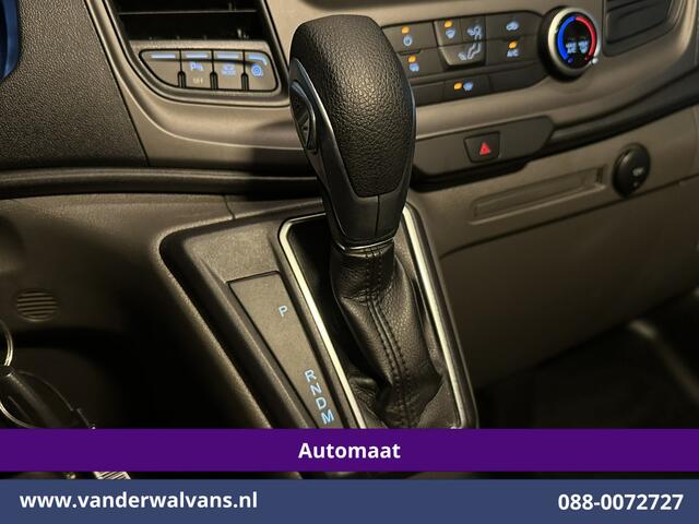Ford TRANSIT CUSTOM 2.0 TDCI 130pk Automaat L2H1 Euro6 Airco | 2x zijdeur | Camera | LED | Apple Carplay | Cruisecontrol Verwarmde voorruit, LM velgen, Parkeersensoren, Bijrijdersbank