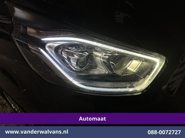 Ford TRANSIT CUSTOM 2.0 TDCI 130pk Automaat L2H1 Euro6 Airco | 2x zijdeur | Camera | LED | Apple Carplay | Cruisecontrol Verwarmde voorruit, LM velgen, Parkeersensoren, Bijrijdersbank