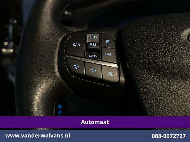 Ford TRANSIT CUSTOM 2.0 TDCI 130pk Automaat L2H1 Euro6 Airco | 2x zijdeur | Camera | LED | Apple Carplay | Cruisecontrol Verwarmde voorruit, LM velgen, Parkeersensoren, Bijrijdersbank