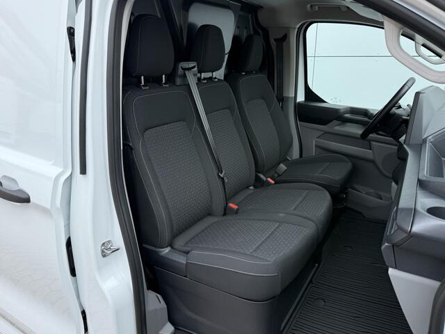 Ford TRANSIT CUSTOM e-Transit 71kWh 136PK Elektrisch L1 344KM WLTP 2300kg Trekvermogen BEV Snelladen LED ACC Camera Carplay Parkeersensoren v+a